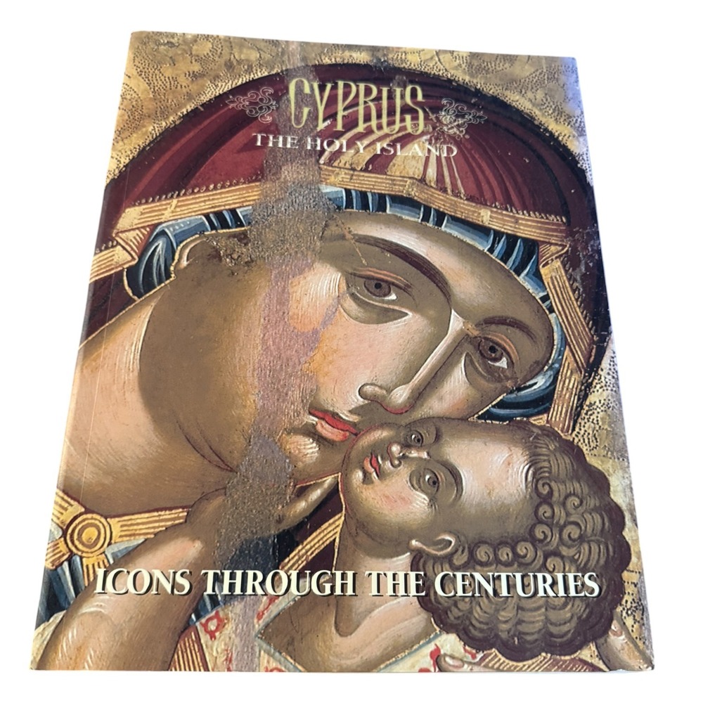 Cyprus Holy Island Icons Through the Centuries 2000 Exhibition Art Book Rare OOP